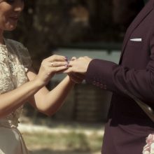 novios anillo alianzas
